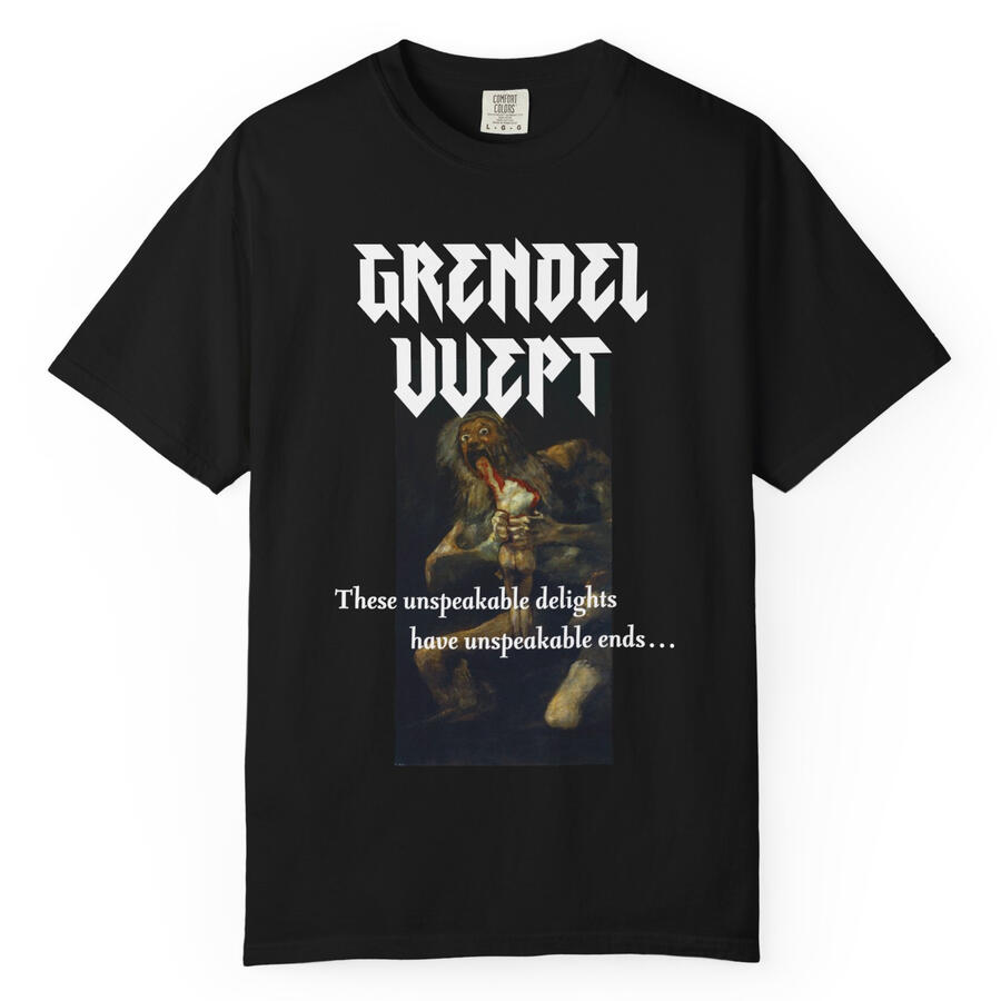 Grendel Wept ‘Uan Rising’ t-shirt